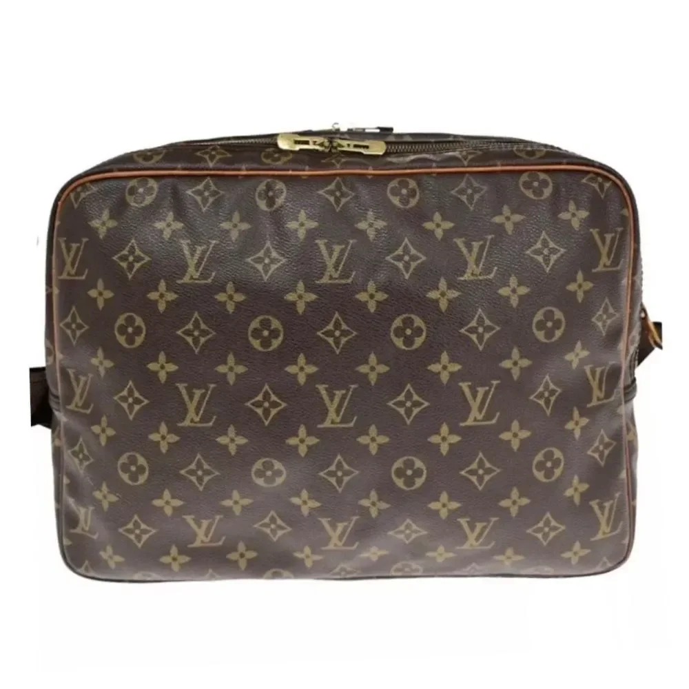 LOUIS VUITTON Reporter Monogram Messenger Bag GM LV Dust Bag & COA Authentic